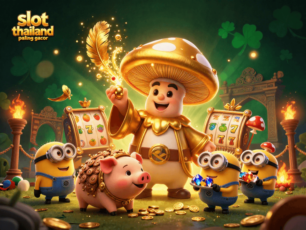 Experience the thrill of slot thailand paling gacor with magical characters and vibrant casino elements in action.