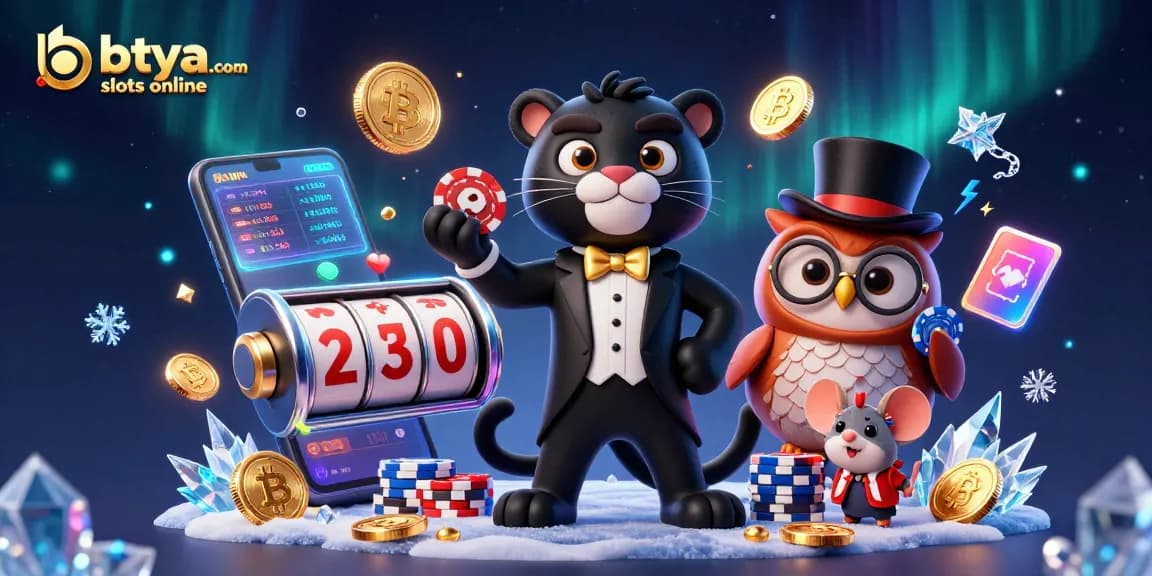 Experience thrill with betya.com slots online featuring vibrant characters and dynamic slot elements.
