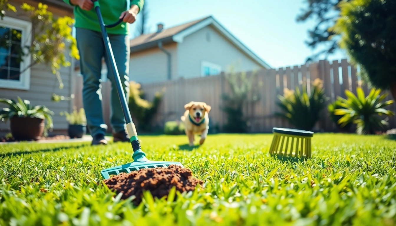 Dog poop cleanup services near me ensuring a clean, green backyard for your pets.