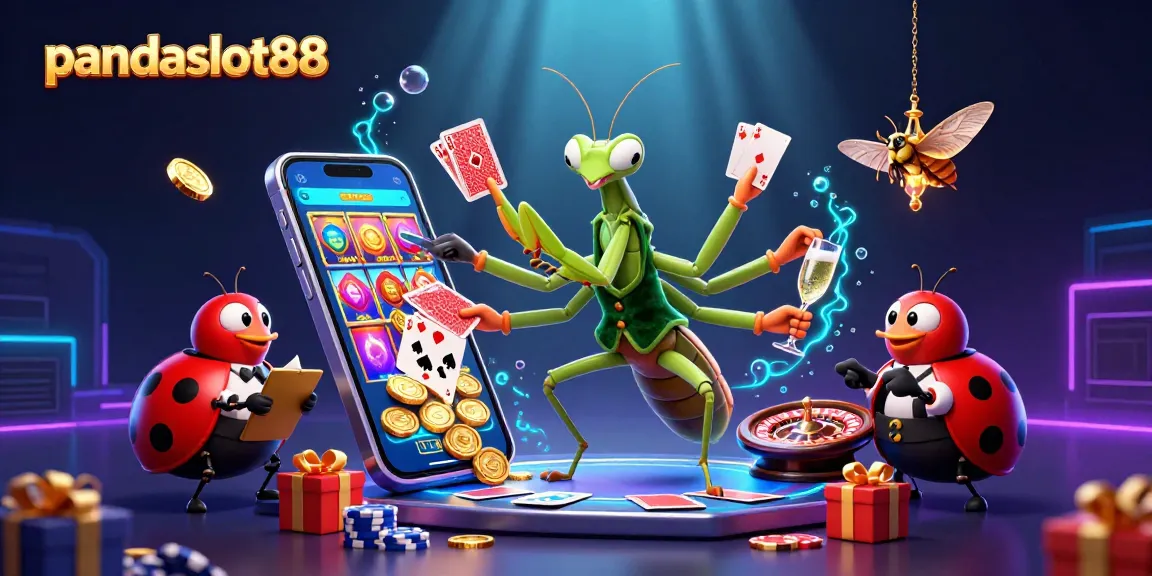 PandoraSlot88 menampilkan suasana kasino digital dengan karakter 3D yang dinamis dan elemen permainan menarik.