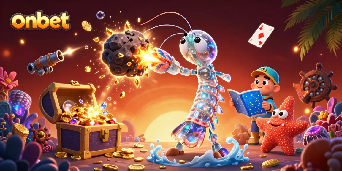 Experience the thrill of onbet with this engaging 3D casino-themed illustration featuring vibrant characters and rich game elements.