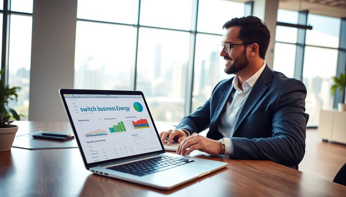 Learn how to switch business energy with a professional consultant in a modern office setting.