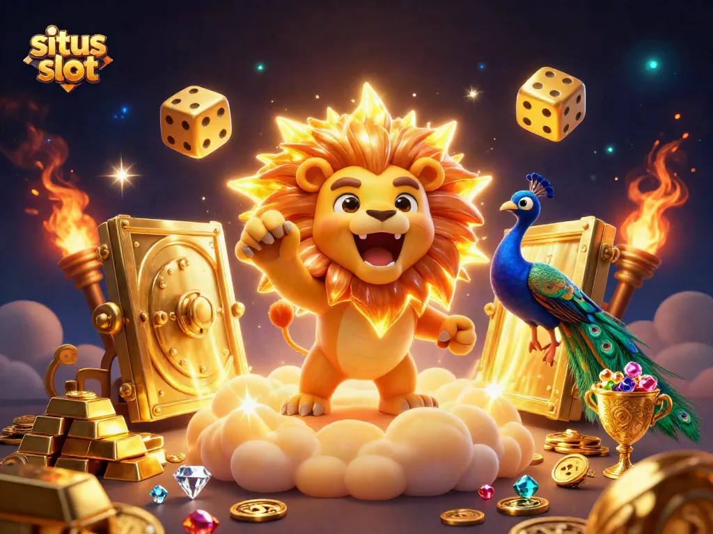 Experience thrilling gaming excitement at situs slot with vivid visuals and dynamic elements.