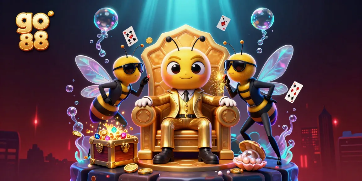 Experience go 88 with a thrilling 3D casino scene featuring vibrant characters and dynamic game elements.
