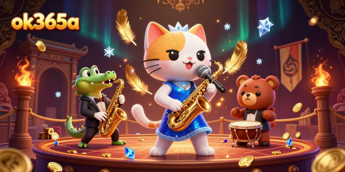 Engage in thrilling gameplay at ok365a with colorful casino characters and exciting elements.