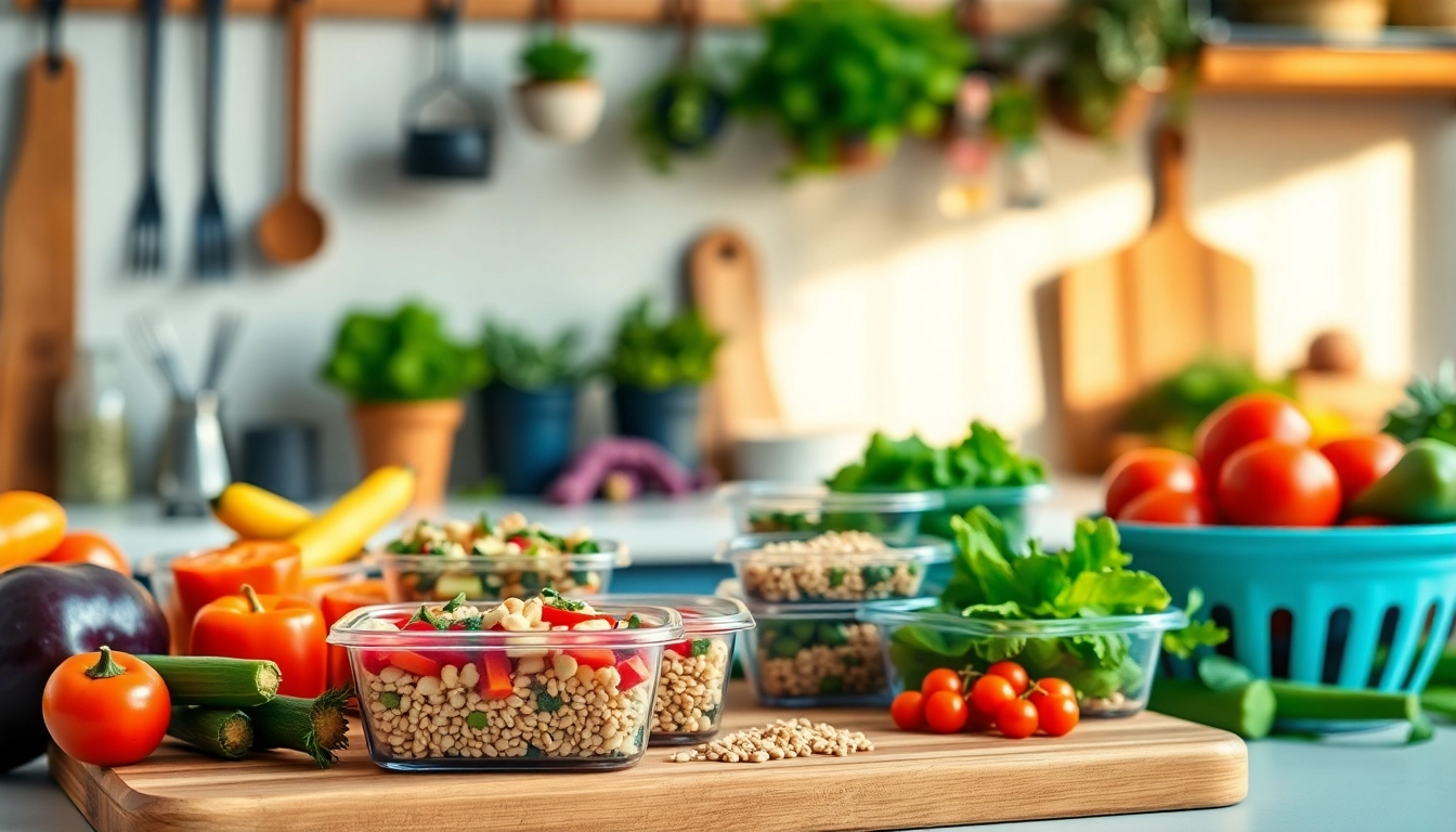 Preparing fresh ingredients for an initial nutrition plan in a bright kitchen setting.