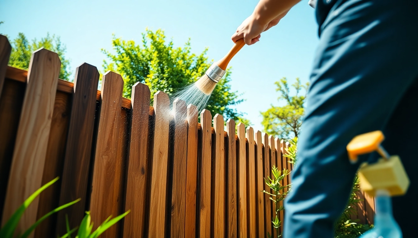 Enhance your fence cleaning with professional techniques showcased in a bright, clean environment.