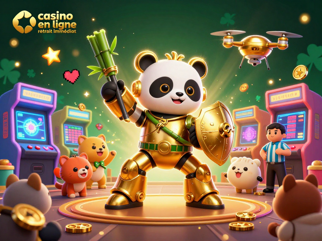 Jouez au casino en ligne retrait immédiat avec des illustrations 3D vibrantes et engageantes.