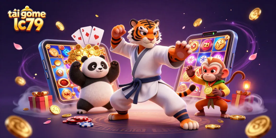 Tải game lc79 và trải nghiệm thế giới slot đầy màu sắc với các nhân vật độc đáo