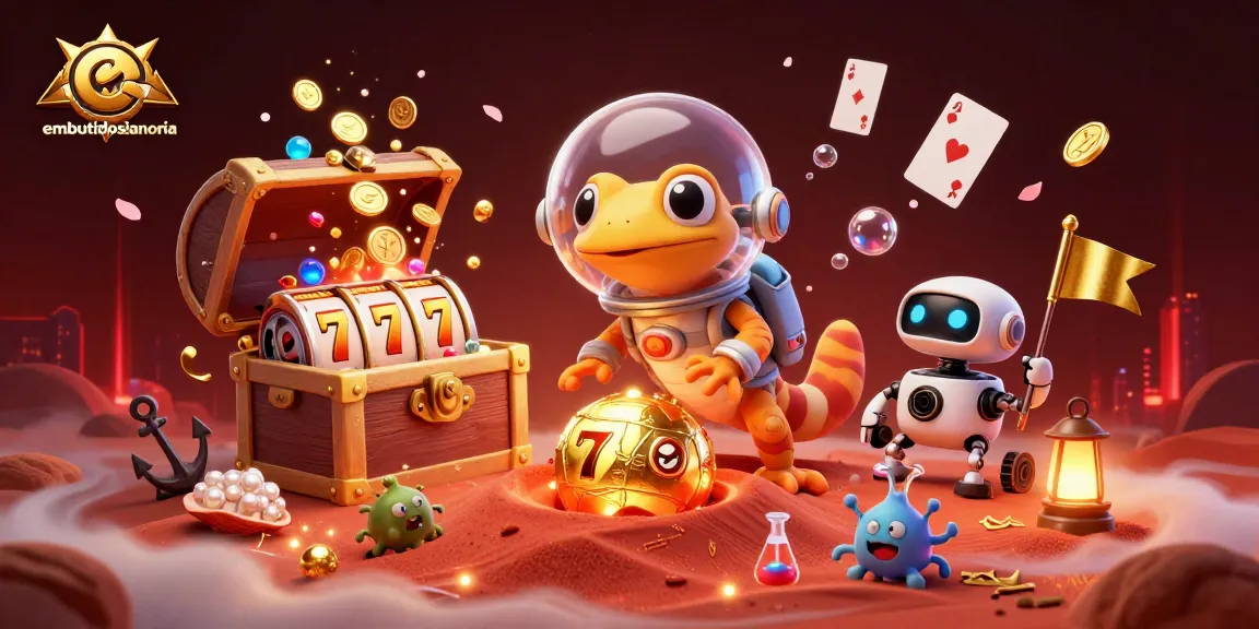Experience thrilling games at embutidoslanoria's casino with vibrant Martian-themed adventure.