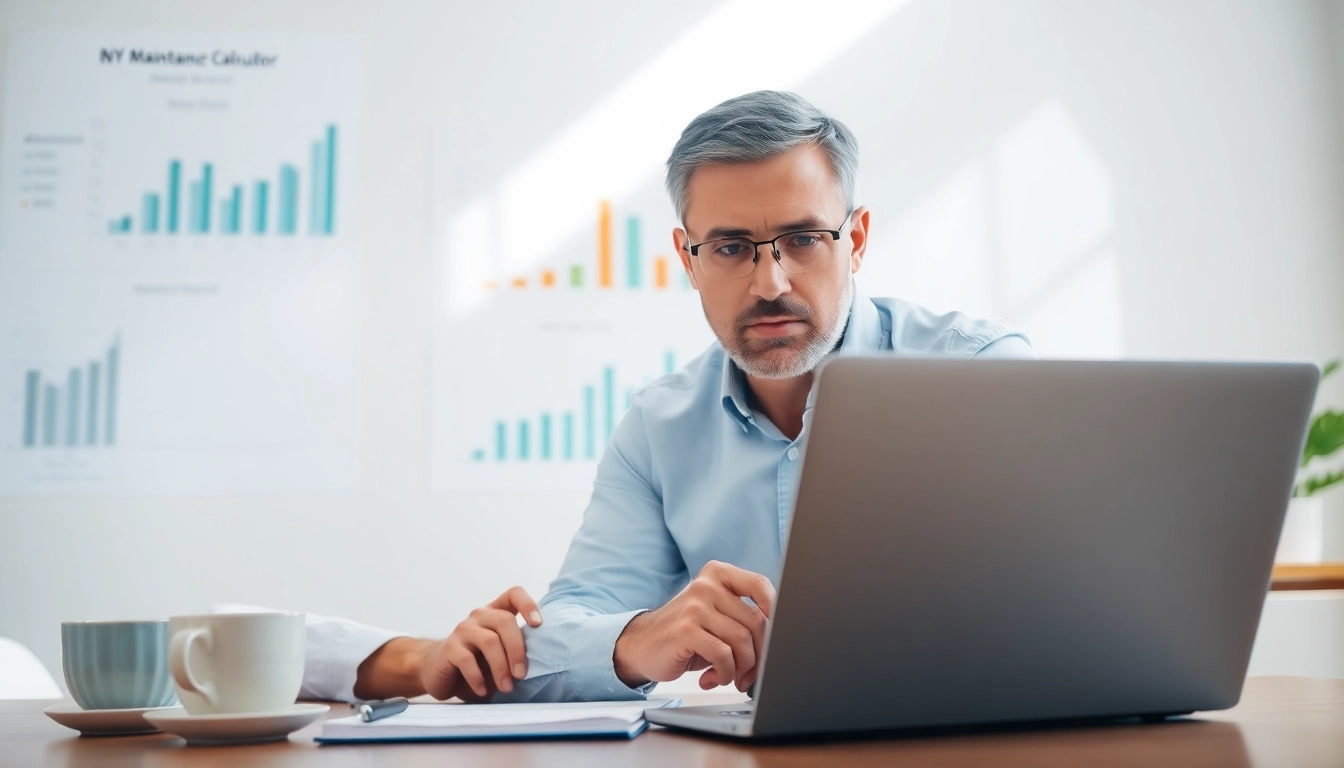 Calculate your divorce expenses effectively with the NY maintenance calculator and a dedicated advisor.