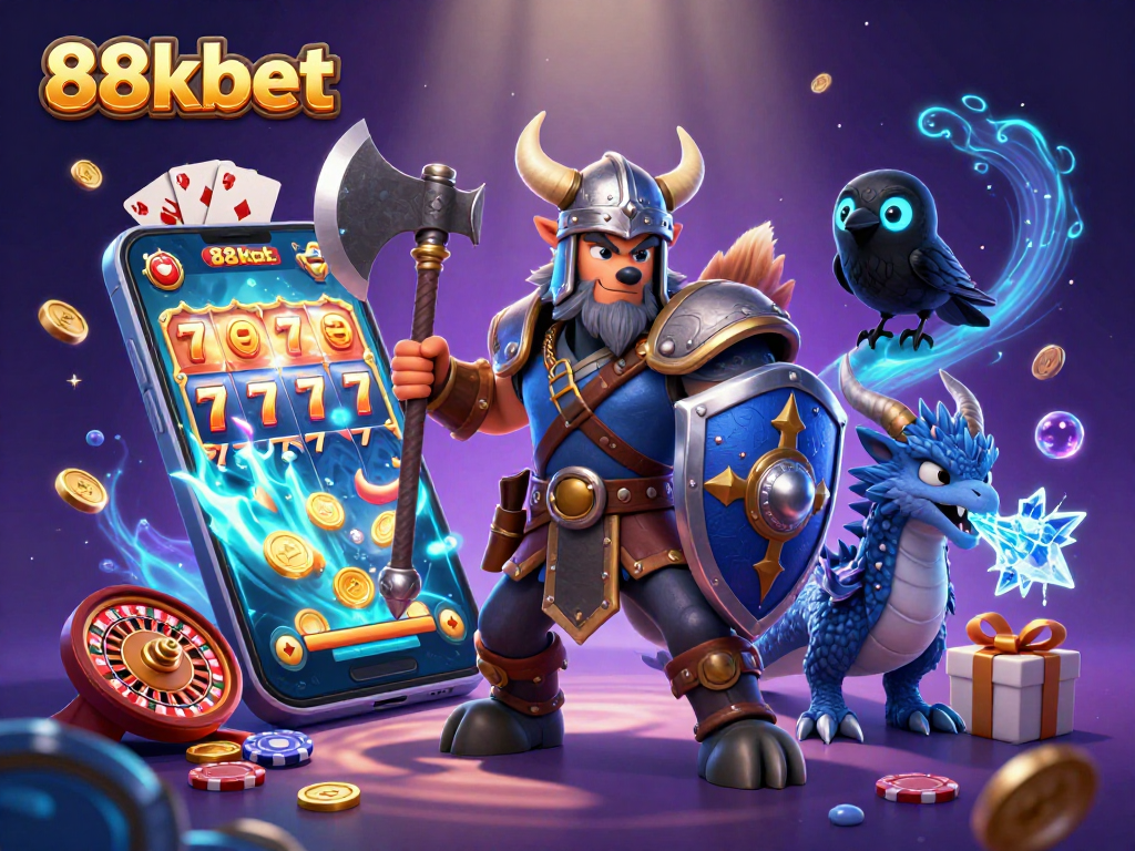 Engage in thrilling gameplay with 88kbet's vibrant casino scene showcasing unique gaming elements.
