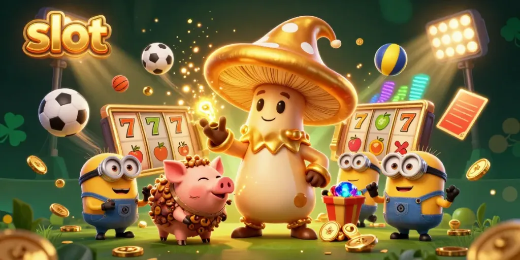 Slot mesin yang menggemparkan dengan si penyihir jamur dan harta karun