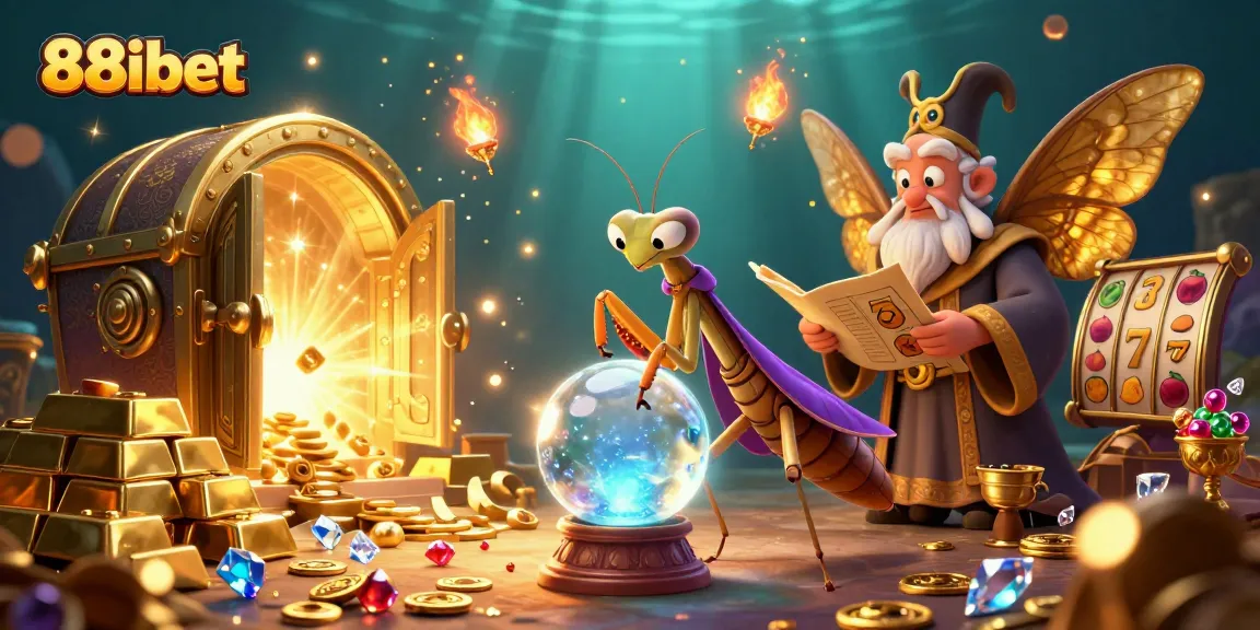 Experience the magic of 88ibet's dynamic casino adventure with vibrant slots and treasures