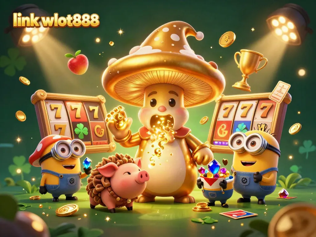 Menangkan jackpot di link wslot888 dengan slot mesin yang menawan dan keajaiban sihir jamur emas.