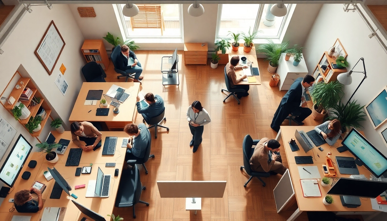Showcasing diverse professionals pursuing their ideal career through various environments.