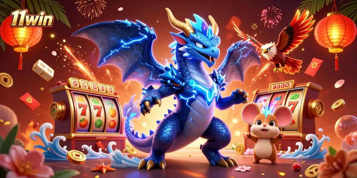 Spin the reels at 11win casino with vibrant characters and stunning gaming elements!